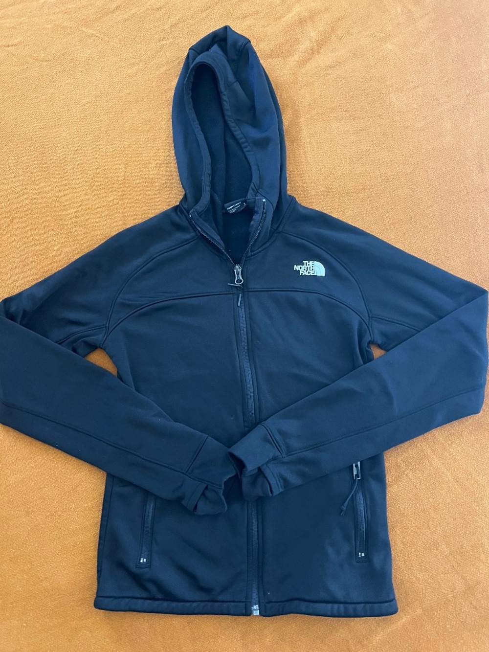 The North Face Women’s Black Pioneer Peak Full-Zip Hoodie size Small petite